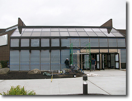 Exterior Window Painting